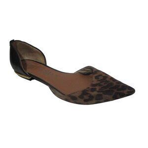 *Sam and Libby D'orsay Flats Animal Print Vamp - 7.5